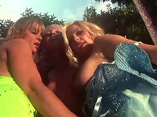 Michelle Thorne with Starr and Cindy organize a group sex
