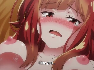 Redhead Tsundere with Small Tits gets Fucked in Missionary after Relaxing Massage  Hentai 1080p