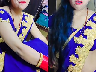 Blue Colour Saree Me Nangi Hairy Sex Full Hd Voice Porn video