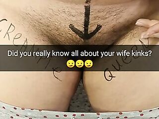Did you know that your beloved wife is a kinky slut who loves unprotected sex? - Bodywriting - Snapchat -Milky Mari