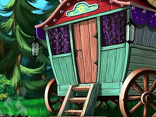 What a Legend! v0.6 - (MagicNuts) - Sex on the magical woods, hot gipsy gets creampied (4)