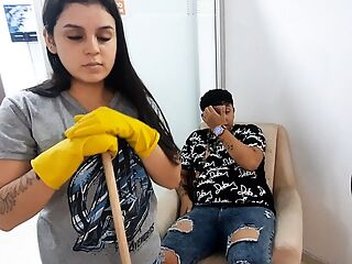 My best friend fucks the housemaid 