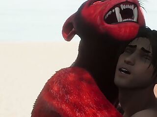 Human Male Creampies 3D Werewolf Monster Beast