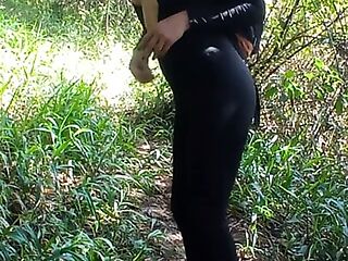 Noriahs Giraldo - I go for a walk in the forest and finish with 3 very delicious orgasms.