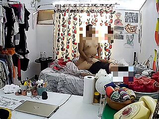 I installed a camera in my wife's room to watch her while I work in my office