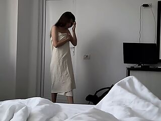 My stepsister made my morning more beautiful with a sensual blowjob 