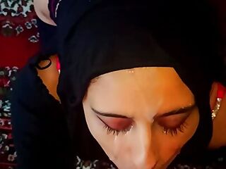  Big Ass Submissive Muslim Gets Cum Covered DO9