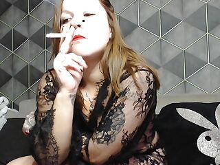 Vends-ta-culotte - Humiliating JOI with sexy dominatrix with transparent babydoll