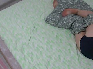 Mature wife starts the morning with masturbation, the camera in bedroom is watching. Does your day start with an orgasm?