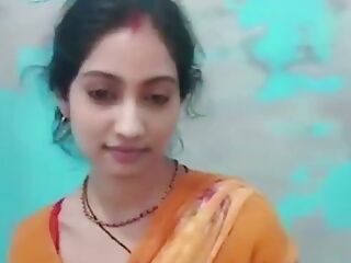 Newly wife was fucked by husband in doggi position, Indian hot girl Lalita was fucked by stepbrother, Indian sex 
