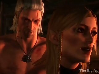 Geralt and Succubus Sex Scene Witcher 2