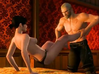 Geralt blackmails Syanna into Sex The Witcher 3