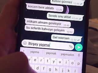 Turkish woman who wants to cheat on her husband