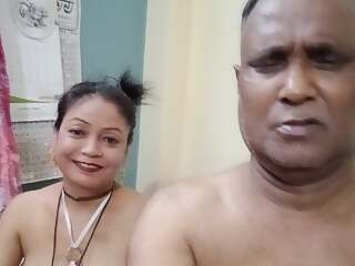 Indian village girl and step uncle and aunty fully hot