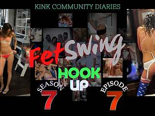 FetSwing Kink Community Diaries- Preview of Season 7 Episode 7 - Full Swap Fuck-N-Suck - Naughya Moon & Gary Jones Host 