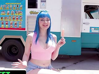 Gorgeous Jewelz Blu Does A Sex Interview And Fucks Cock For Ice Cream On A Hot Day - TeamSkeet AllStars