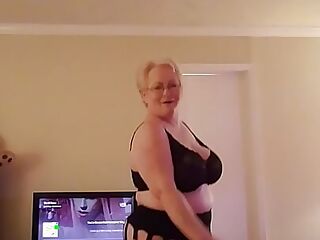 Terrytowngal, Hot Granny Gilf Struts Her Stuff, Watch Her Dance