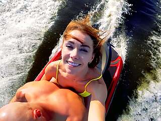 PUBLIC ANAL RIDE ON THE JET SKI IN THE CITY CENTRE 2