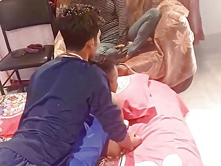 Hot Threesome for Two Amazing Bengali Teen a Girl Two Guys Fuck