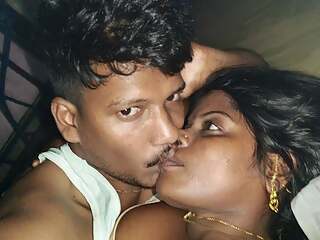 Indian wife kiss