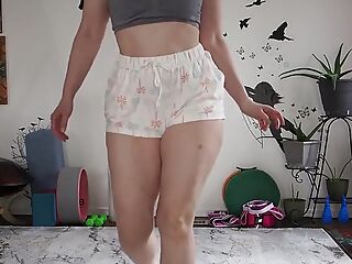 Booty Shorts Try on
