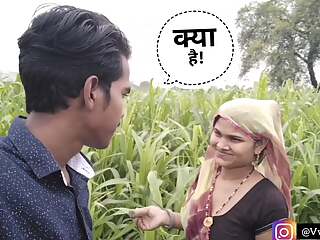 Naughty indian Desi wife in the field By -Vinodshorts
