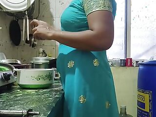 Bhabhi Was Washing Utensils in the Kitchen When I Started Fucking Her
