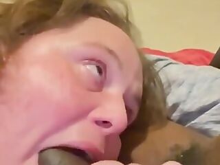 Big Mouth Sloppy Head Gobbling My Dick and Balls