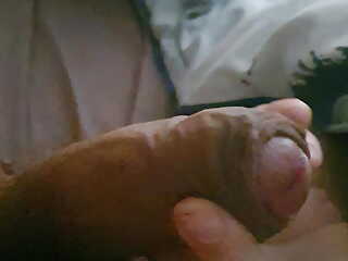 OMG step son has such a big erection on step mom hand