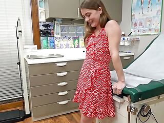 Become Doctor Tampa As Mira Monroe Submits Body to Science for Orgasm Research At Your Gloves Hands While A Cameraman Records