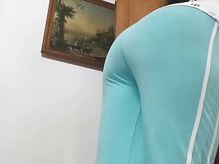Stepmom MILF Caught While Cleaning the Closet and Fucked in Her Big Ass