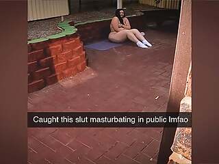 Caught in Public then Fucked & Filled with Cum