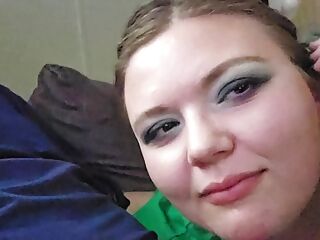 All in green with pigtails but was hungry so he feed me his cock and load