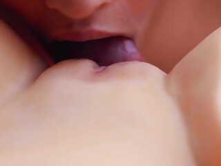 Tantaly Pussy Licking Asmr Closeup - Amateur Lina Licking Pussy for the First Time