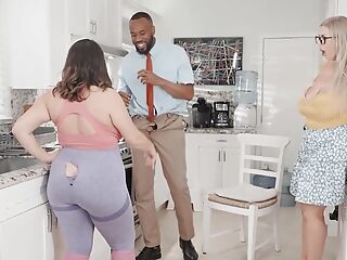 Dani Valentina Catches Her Husband Jovan Jordan Cheating With Lila Lovely And Decides To Join The Fun - BRAZZERS