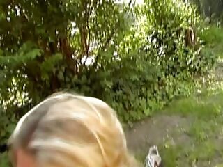 German MILF with an amazing body loves fucking in the backyard