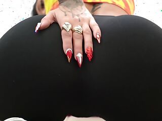 Big Booty Latina Ass Cheek Fucking with Stefania Mafra