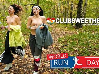World Run Day at ClubSweethearts 