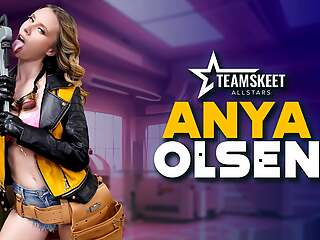 Vivacious Anya Olsen Is This Month's Teamskeet Star Of The Month: Pornstar Interview & Hardcore Fuck