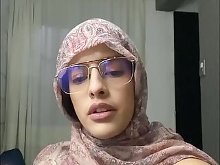 Arab wearing her hijab and having sex with multiple cocks in anal way moans with pleasure 