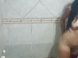 Indian Step Sister Gets Ass Fucked in the Shower