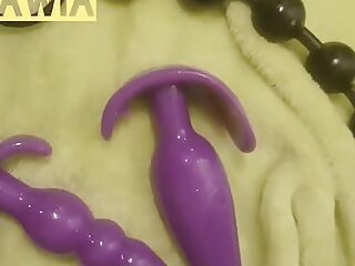 New Toy Test Anal Beads First Try