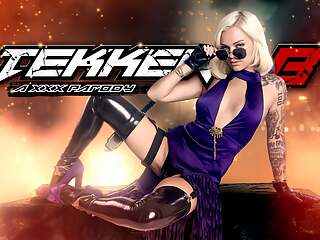 VRCosplayX It's Your Choice Whether Alex Grey As NINA WILLIAMS from TEKKEN 8 Is Ferocious Or Lusty