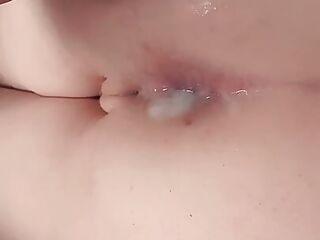 Stepsister loses anal virginity - anal preparation for her boyfriend's dick