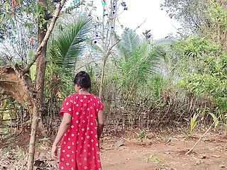 Beautiful village wife living lonely bhabi sex in outdoor fuck