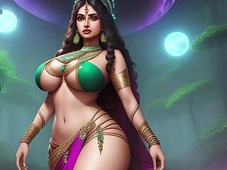 Indian desi bhabi Monsters compilation Artificial intelligence Generated Alien porn