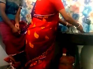 Indian Deshi bhabi kitchen sex