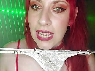Your Argentine Girlfriend Bought You Thongs and You Try Them All on! JOI Femdom Feminization