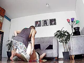 Asherr and Shantal - Couple excercise turns into hot fucking