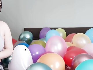Poping Balloons with Cigarette